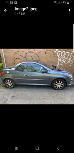 PEUGEOT 206 ALLURE CC 2006
